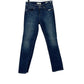 Banana Republic dark wash blue denim Jeans women's size 26 straight leg