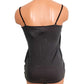 womens Banana Republic dark gray & black Camisole draped Top size XS new $49