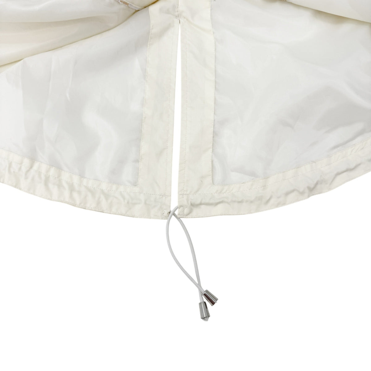 late Y2K off-white Michael Kors cream color Parka Jacket Windbreaker women's XL