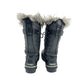 Sorel Tofino black Winter mid-calf Boots women's 7 waterproof faux fur