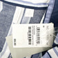 NEW blue & white striped Pajamas Set shirt long pants Nordstrom women's MEDIUM