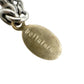 Bellaforma Jewelry silver tone metal Bar Pendant Necklace 18" long chain