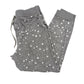 J Crew gray & white stars Sleep jogger Pants women's SMALL pajama lounge bottoms