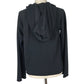 Athleta black Hoodie fleece sweatshirt pullover TOP women's S small
