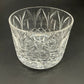vintage glass vanity jar Round Puff Box Atlantis Chartres (Cut) blown glassware