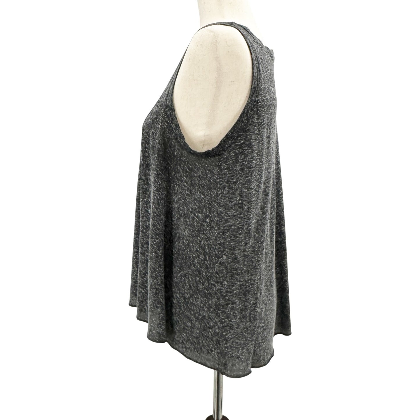 Athleta heather black Tank Top tee sleeveless women's SMALL loose fit