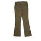 Athleta dark olive green Boulder Pants women's 4 small organic cotton bootcut