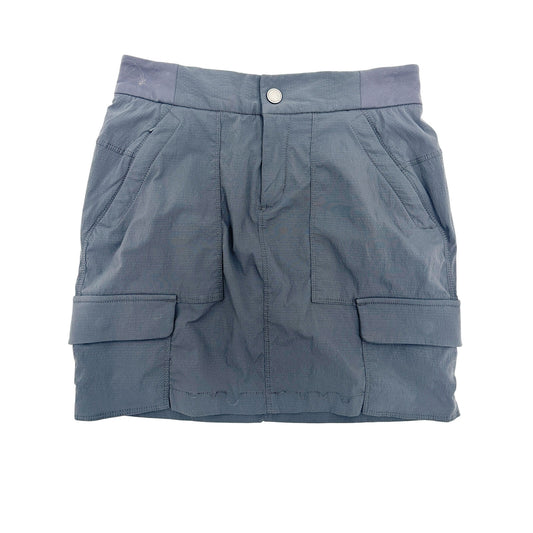 Athleta blue Trekkie Skort women's size 2 small athleisure workout wear hiking