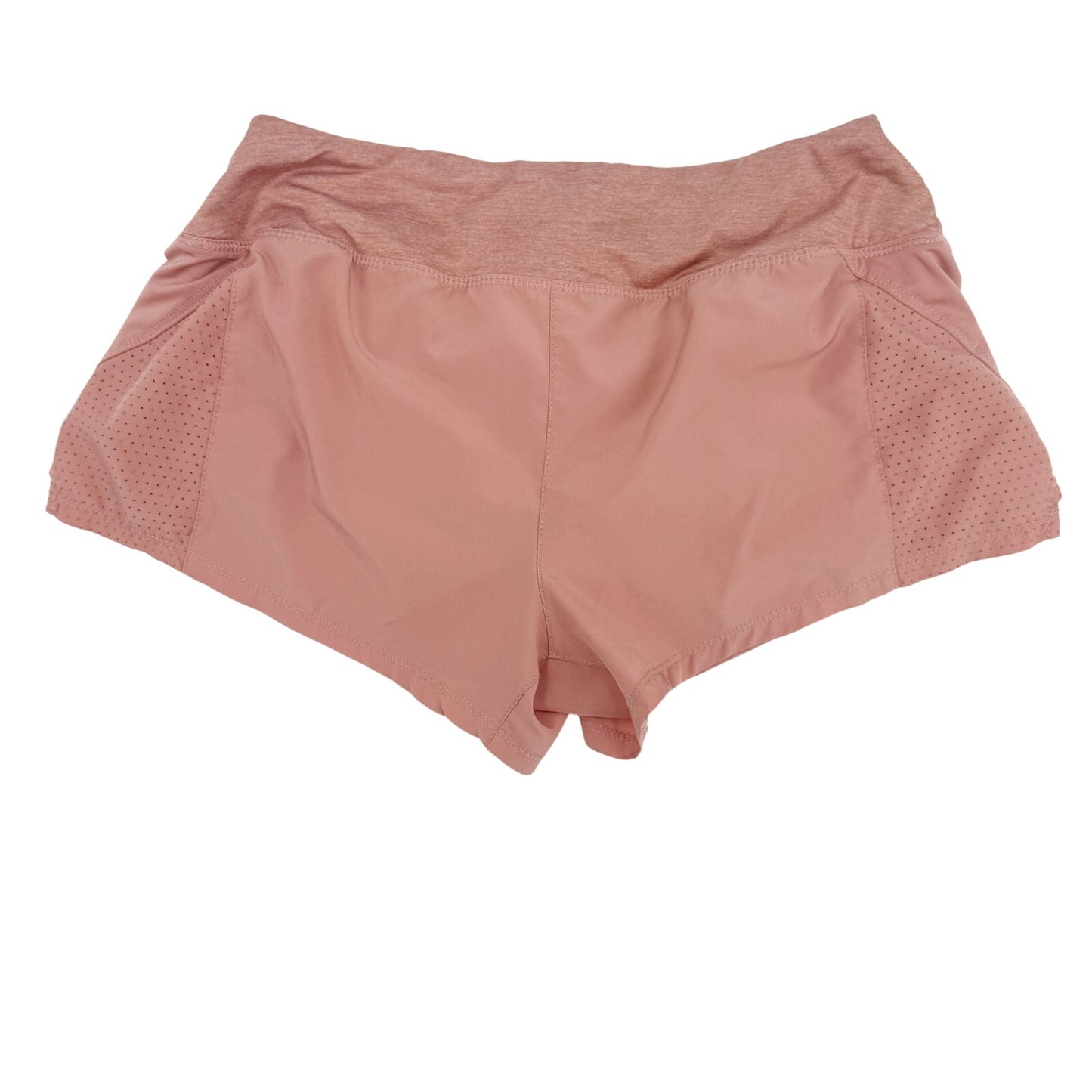 Nike blush pink Running 3" inseam Shorts women's SMALL built in brief workout