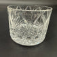 vintage glass vanity jar Round Puff Box Atlantis Chartres (Cut) blown glassware