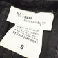 Mimi Maternity gray & black Skirt short mini women's SMALL pregnant mothers