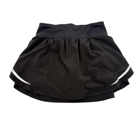 Calla black Skort women's SMALL athleisure skirt running workout wear reflective