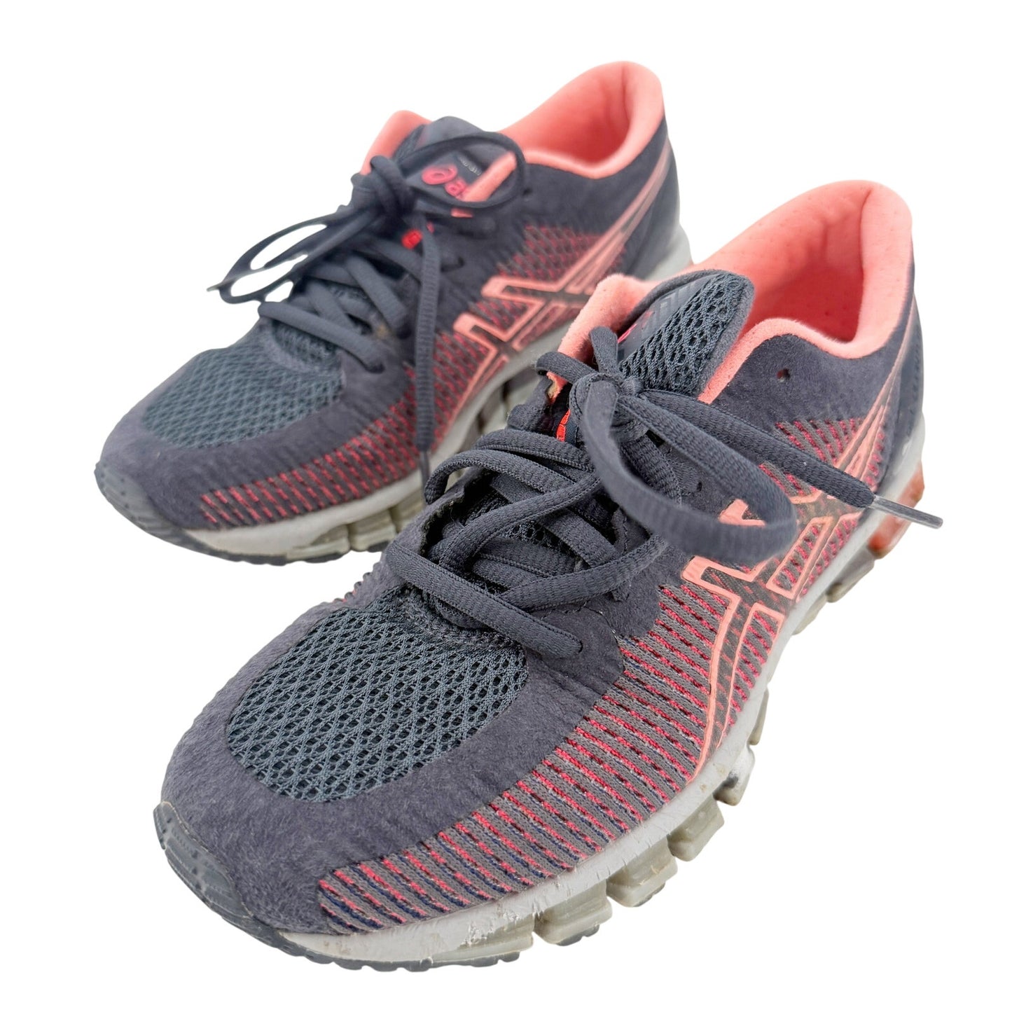 Asics navy blue coral GEL-Quantum 360 running SHOES womens 6.5 athletic footwear