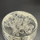 11 hole Flower Frog | vintage glassware