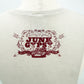 Resist Much Obey Little Tank Top women's MEDIUM beige burgundy Junk Gypsy tee
