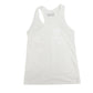 two Under Armour gray white Tank Tops women's XS workout wear athleisure