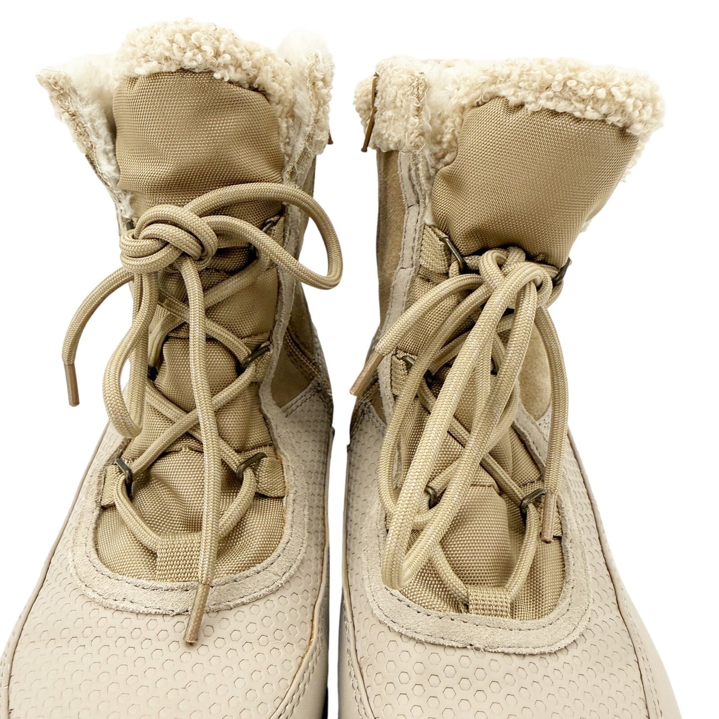 Baretraps khaki Alta Snow Boots women's 9.5 shoes 9 1/2 M cold weather booties