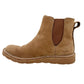 L.L.Bean brown Stonington Chelsea women's 7 M shoes nubuck leather booties