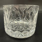 vintage glass vanity jar Round Puff Box Atlantis Chartres (Cut) blown glassware