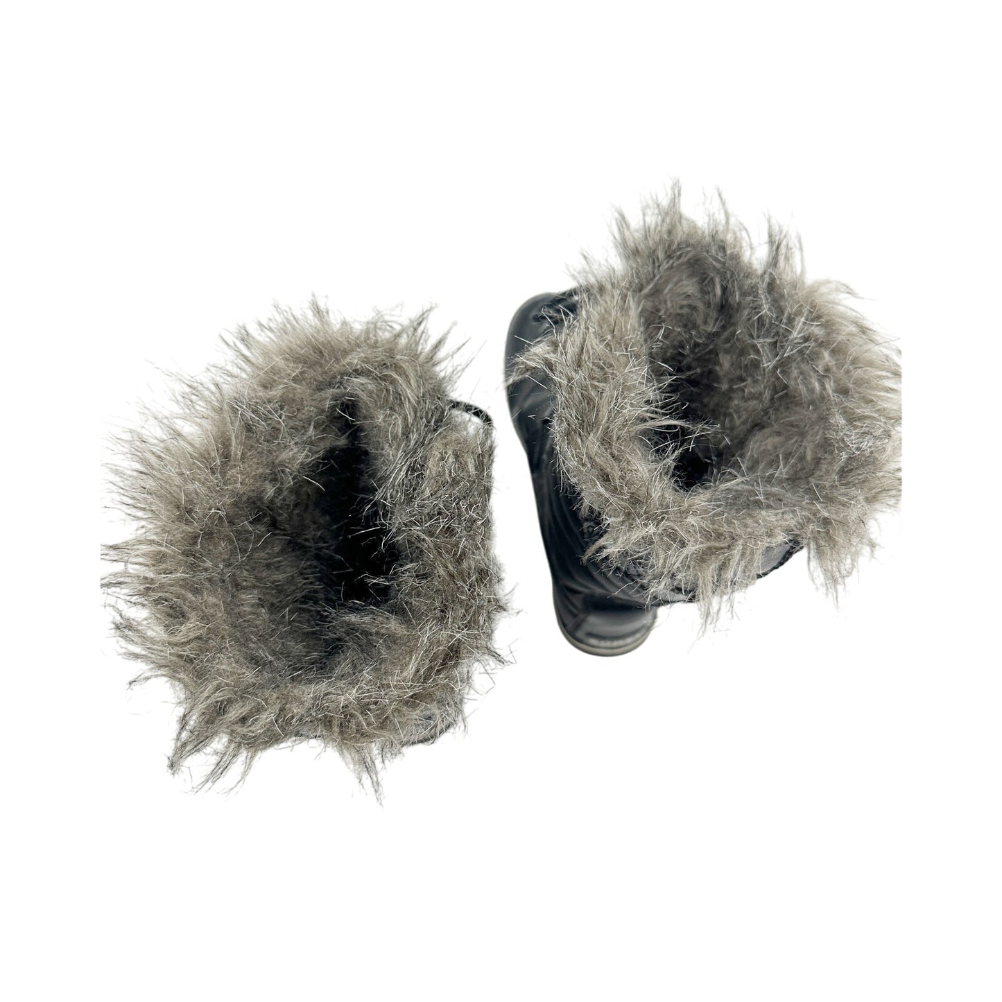 Sorel Tofino black Winter mid-calf Boots women's 7 waterproof faux fur