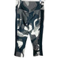 NIKE black & gray crop LEGGINGS women's S small activewear athleisure running