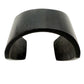 black faux wood Cuff Bracelet costume jewelry small medium size