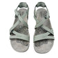 Merrell Sandspur Rose Leather blue dove Sandals women's 10 shoes casual straps