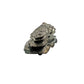 vintage silver tone metal leaf BROOCH cabbage leaves jewelry pin