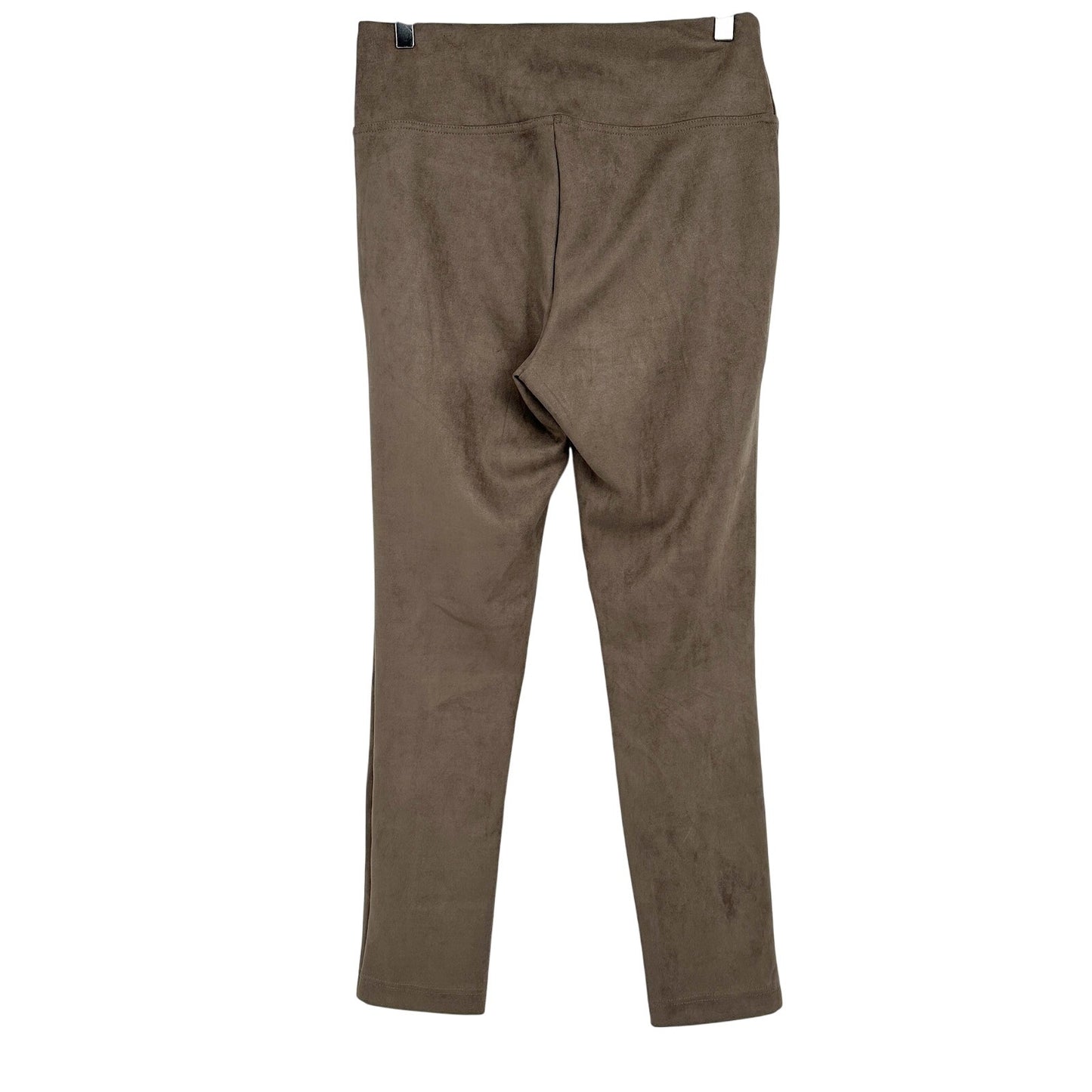 Andrew Marc taupe faux suede pull on Pants women's SMALL