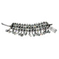 Chico's gray silver & clear beaded Bracelet women's NEW