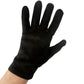 vintage black Fashion Dress Gloves women's 7.5 small wrist length button closure