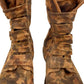 A.S.98 brown camouflage Traver leather Boots women's EU 37 shoes mid-calf