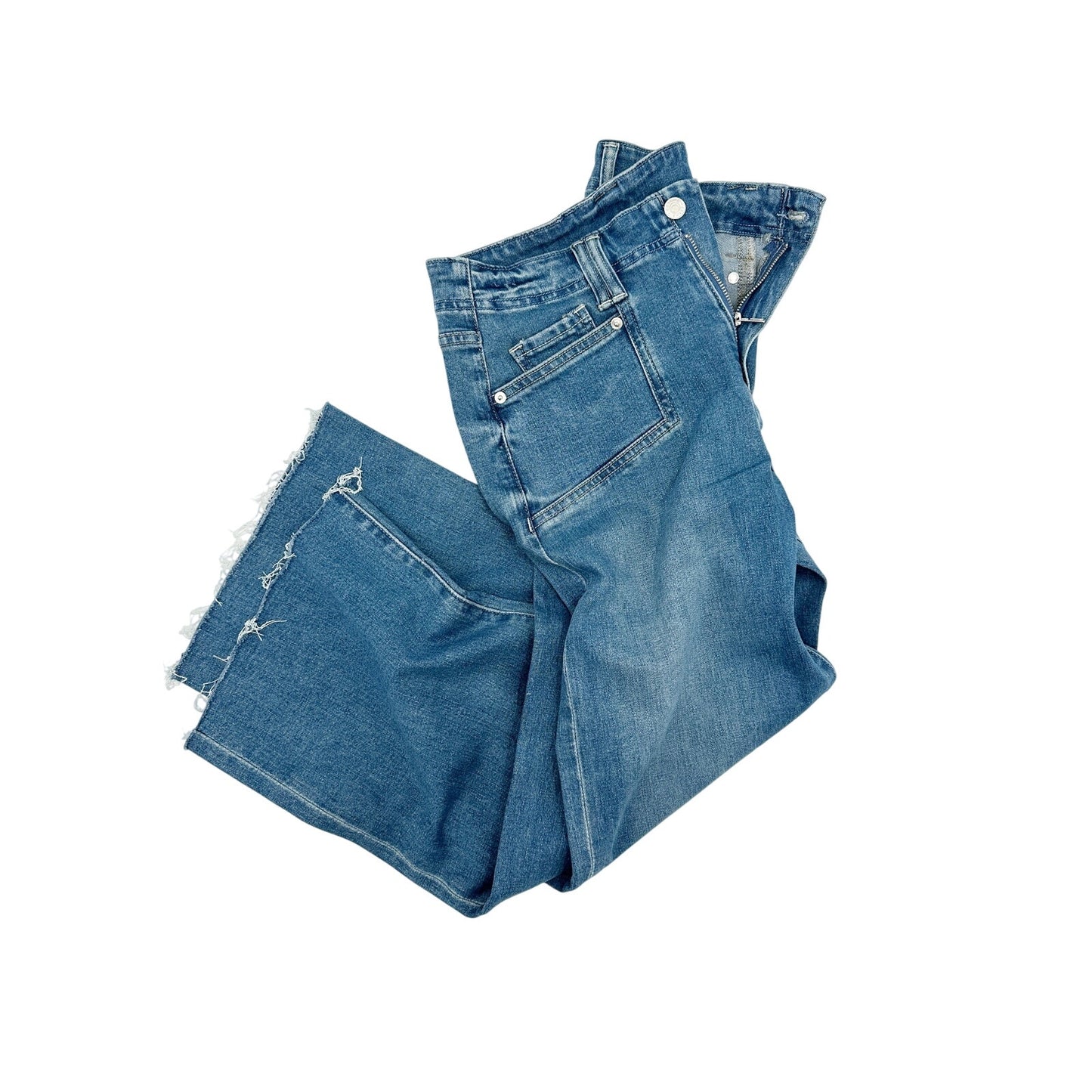 ee:some Cropped Denim straight leg Jeans | S, M, L