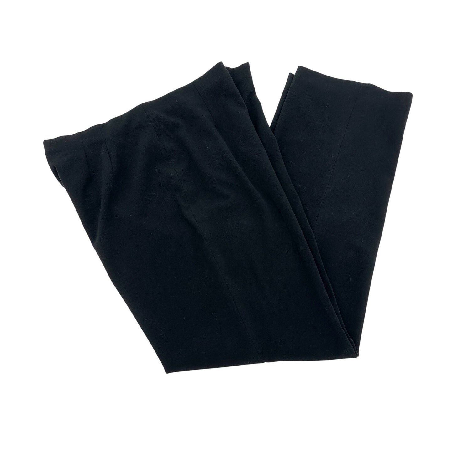 Coldwater Creek black Pants work straight leg trousers women's size 14