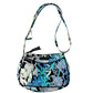 Vera Bradley blue Camofloral Crossbody hipster Purse bag Spring 2016 handbag