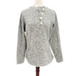 Columbia Darling Days heather gray Hooded Pullover womens LARGE fleece top hoody