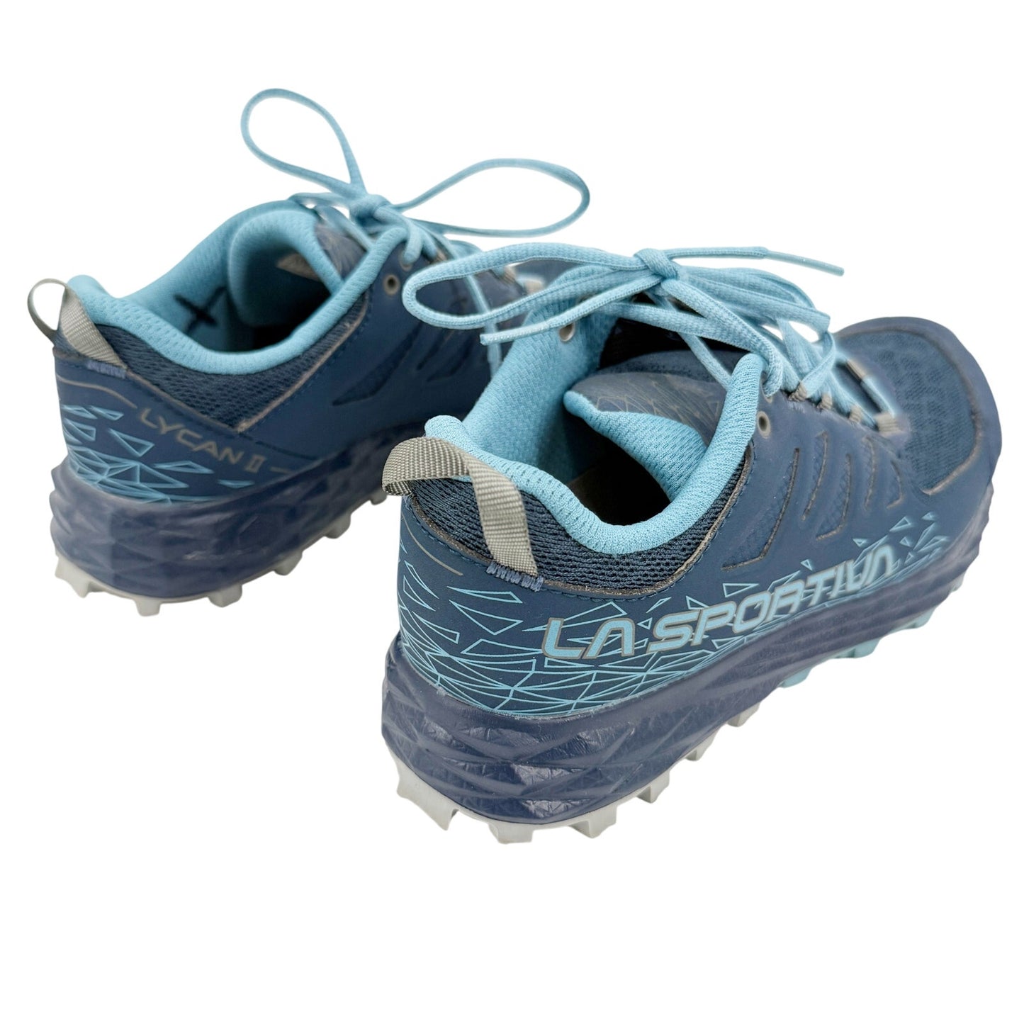 La Sportiva blue Lycan II trail Running Shoes women's 6.5 mountain terrain