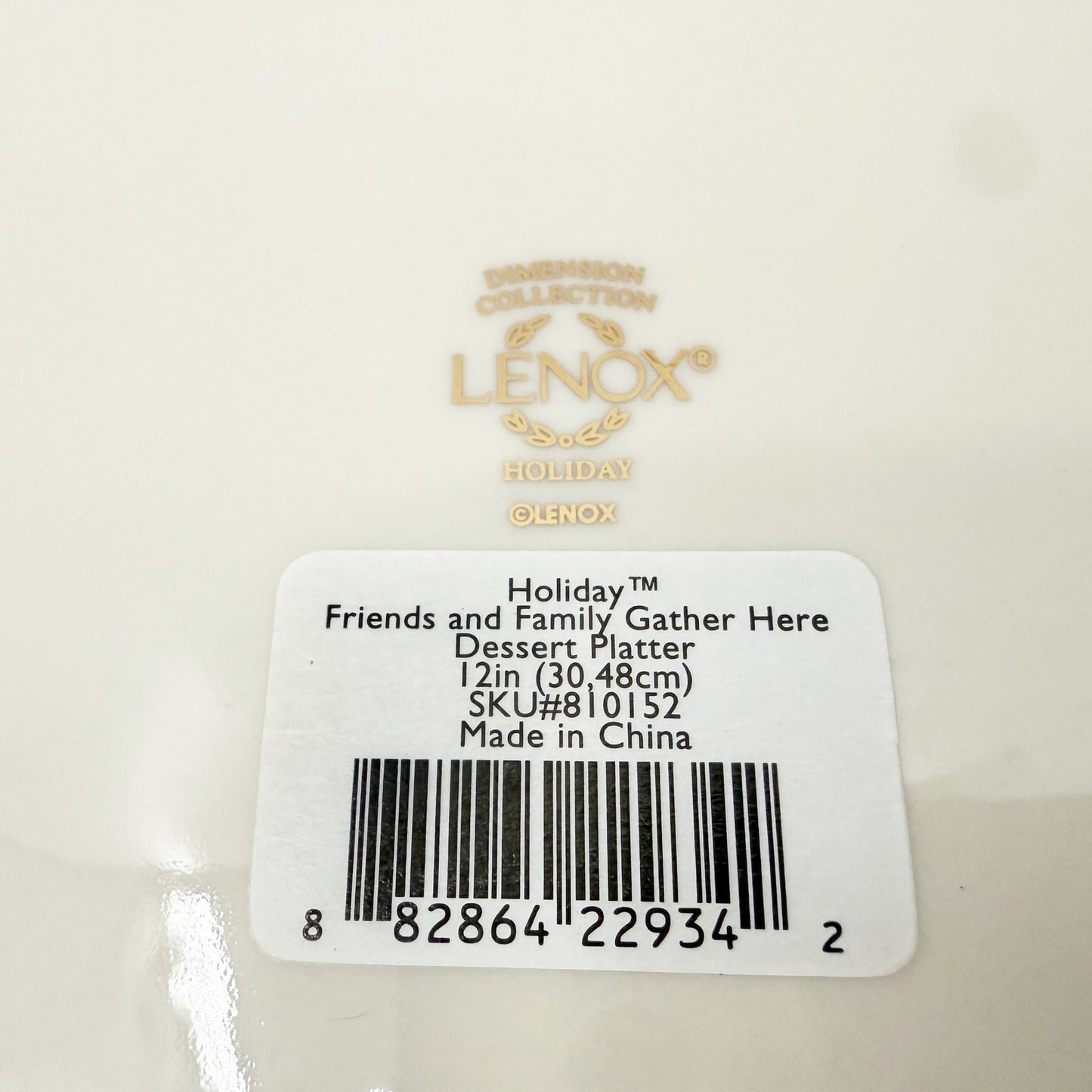 Friends & Family Dessert Platter | Lenox Holiday