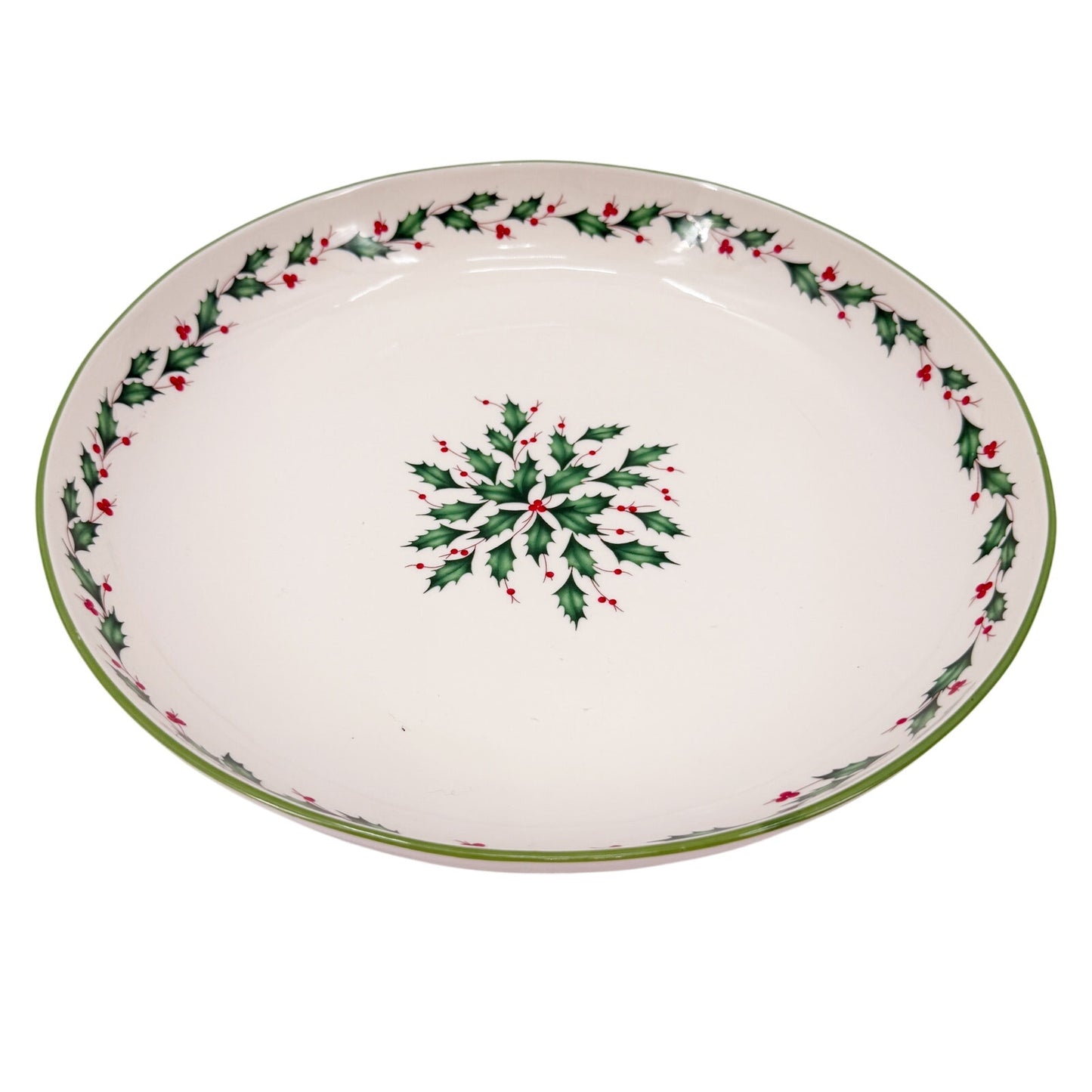 Large Round Christmas Serving Bowl | Lenox Holiday