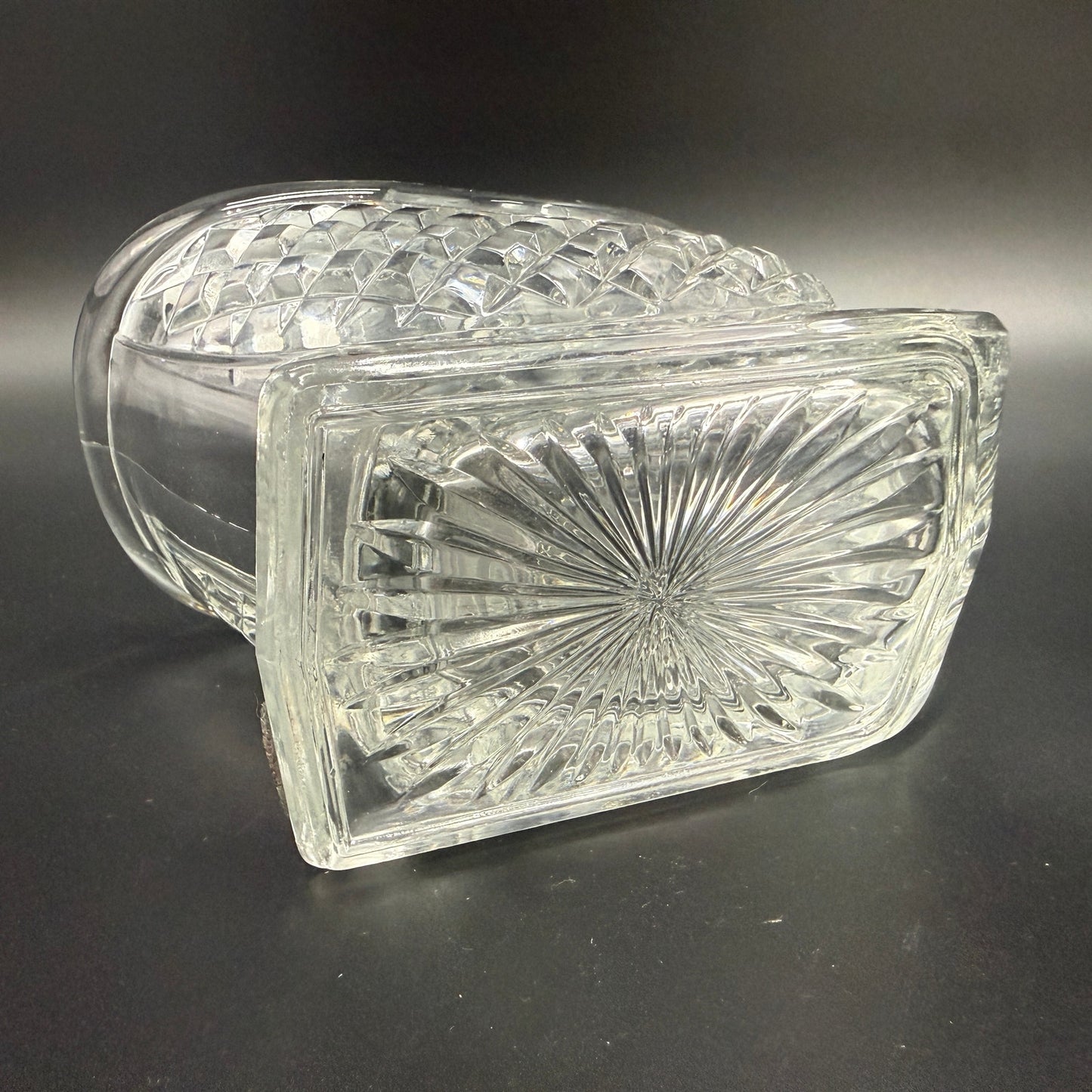 crystal glass Santa's Sleigh | St. George Crystal