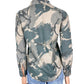 Hive & Honey green camouflage button down SHIRT top size XS extra small camo