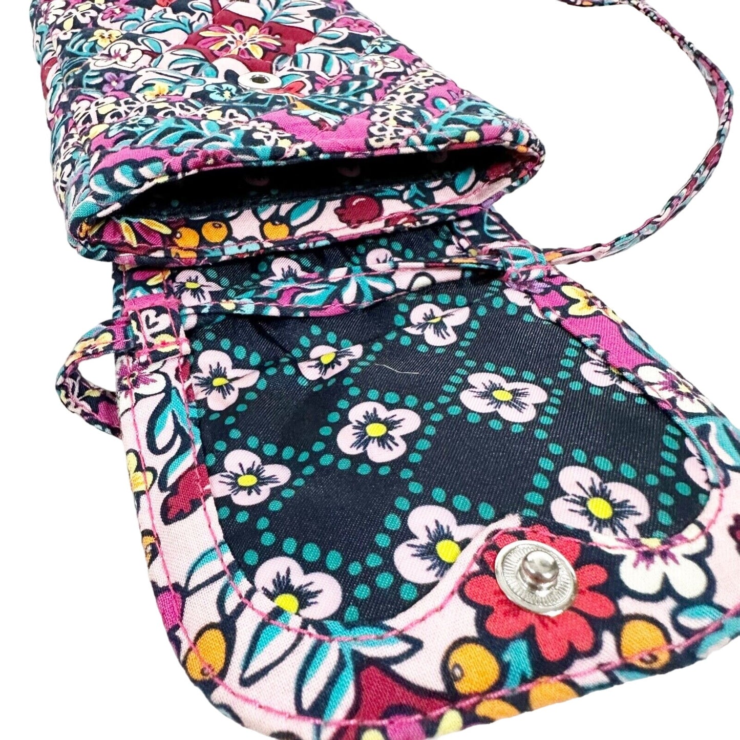 Vera Bradley pink Kaleidoscope Crossbody Mini Purse Phone Case bag Spring 2019