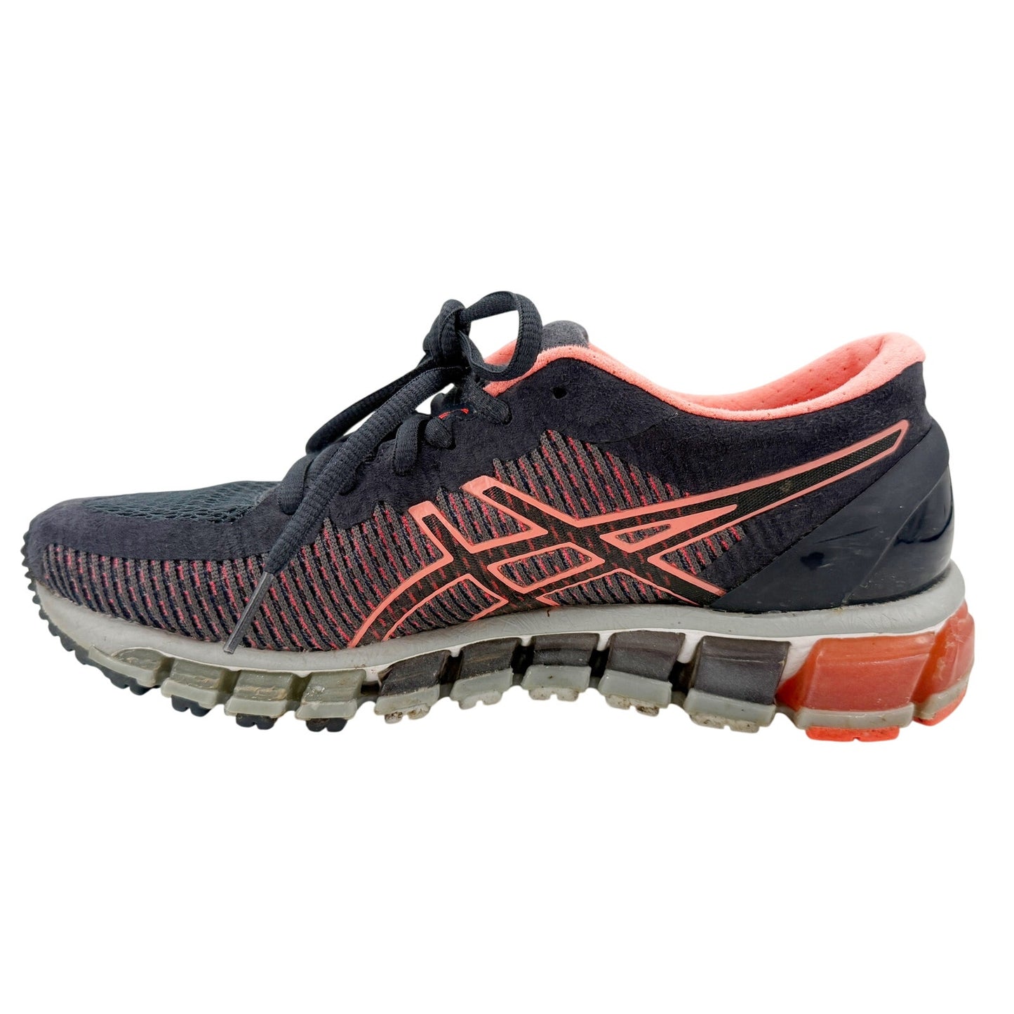 Asics navy blue coral GEL-Quantum 360 running SHOES womens 6.5 athletic footwear