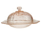 Recollection Pink Covered Butter Dish | Indiana Glass