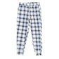 Eddie Bauer blue & white plaid Sleep Bottoms women's MEDIUM lounge pajama pants