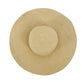 J.Crew tan khaki Floppy paper straw sun Hat beach shade coastal casual boho
