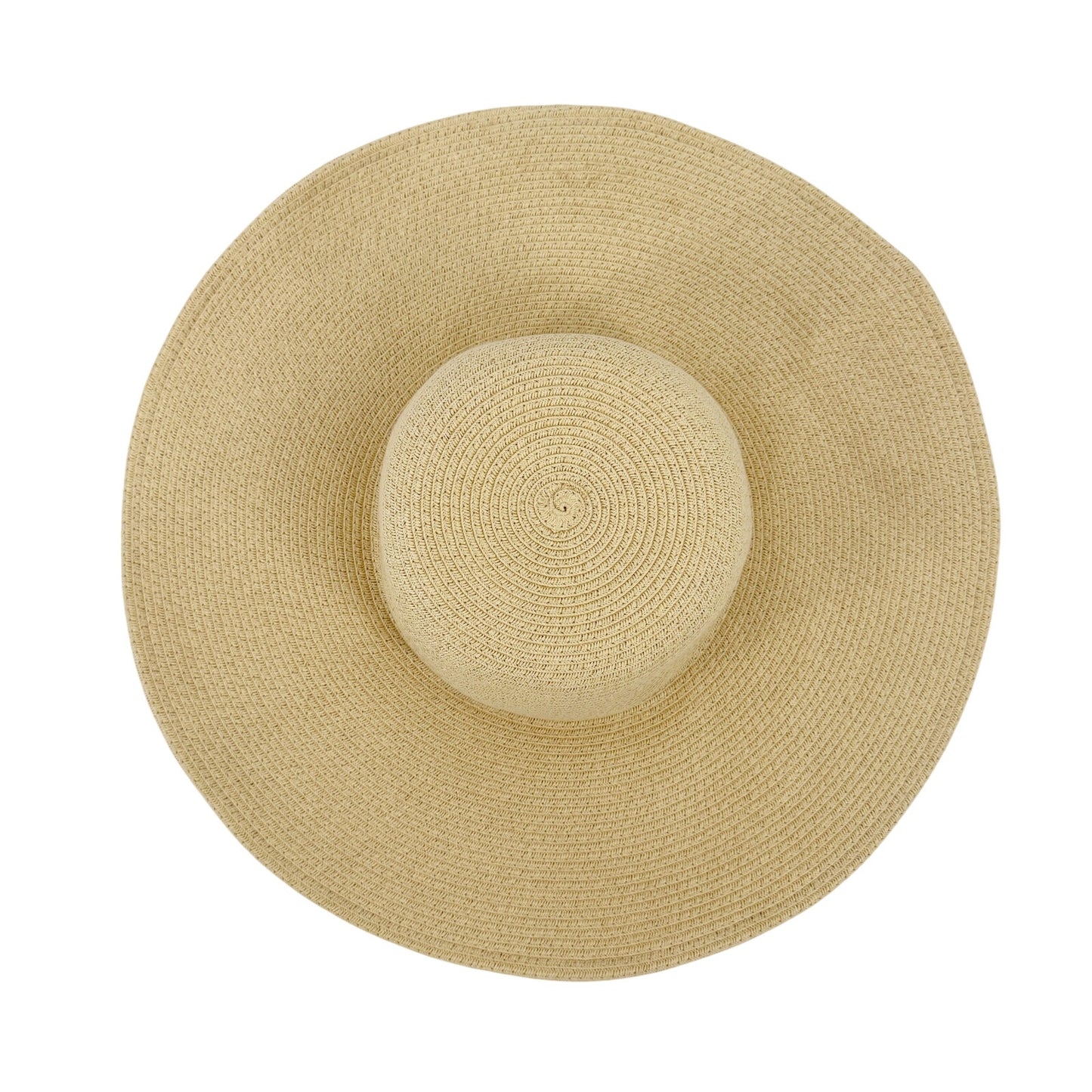 J.Crew tan khaki Floppy paper straw sun Hat beach shade coastal casual boho
