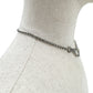 vintage clear rhinestones Choker Necklace costume jewelry