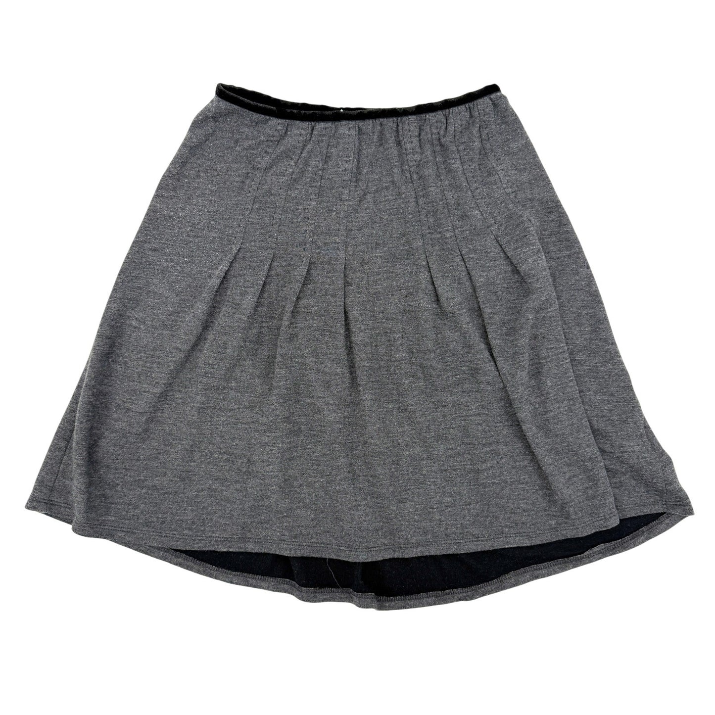 Mimi Maternity gray & black Skirt short mini women's SMALL pregnant mothers