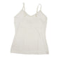 Maidenform Comfort Devotion soft white Camisole Tank Top women's 2XL lace trim